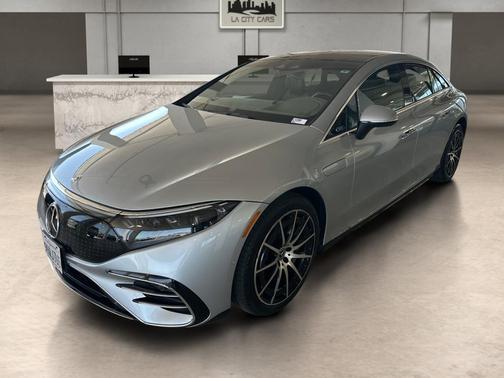 Cirrus Silver Metallic 2023 Mercedes-Benz EQS 580 4MATIC