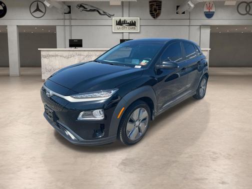 Ultra Black 2021 Hyundai KONA EV Ultimate