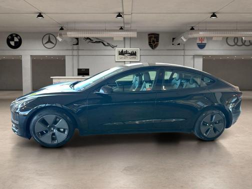 Solid Black 2021 Tesla Model 3 Long Range