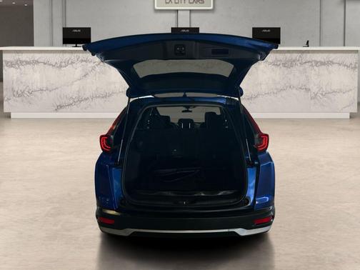 Blue 2021 Honda CR-V AWD EX