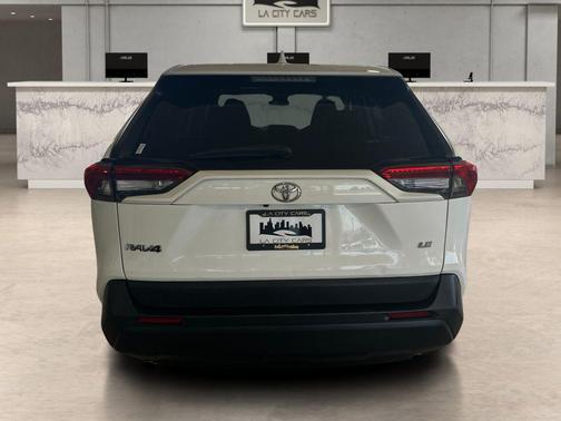 White 2022 Toyota RAV4 LE