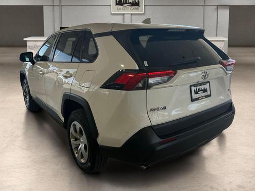 White 2022 Toyota RAV4 LE