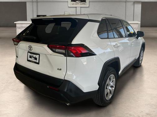 White 2022 Toyota RAV4 LE