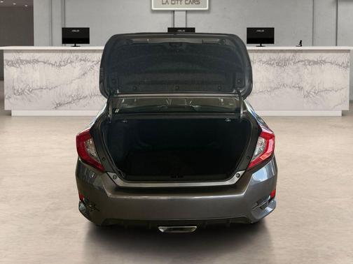 Modern Steel Metallic 2021 Honda Civic Sport