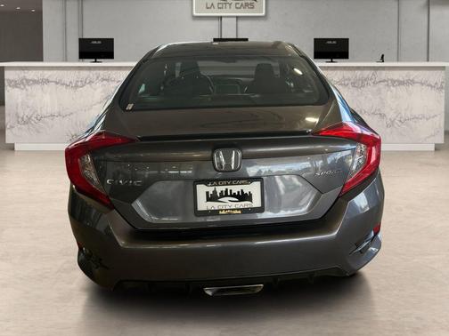 Modern Steel Metallic 2021 Honda Civic Sport
