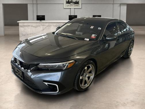 Gray 2022 Honda Civic EX-L