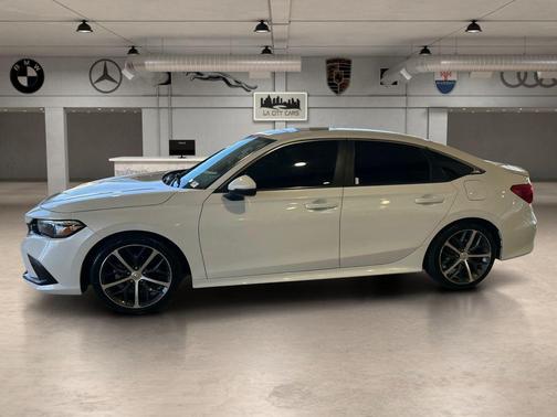 Platinum White Pearl 2023 Honda Civic Touring