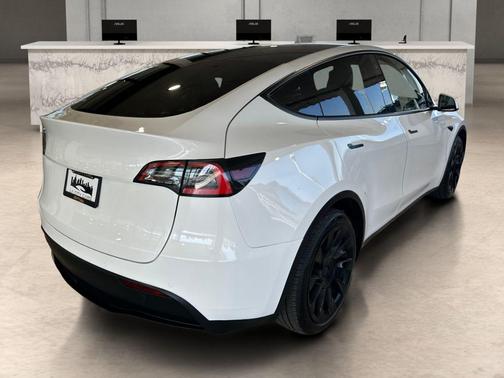 Pearl White Multi-Coat 2020 Tesla Model Y Long Range Dual Motor All-Wheel Drive