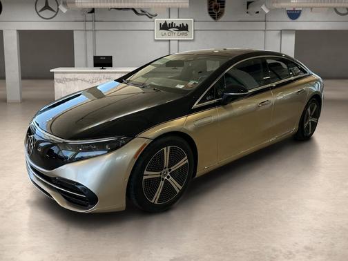 Gray 2023 Mercedes-Benz EQS 450 4MATIC