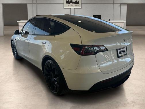 Pearl White Multi-Coat 2020 Tesla Model Y Performance Dual Motor All-Wheel Drive