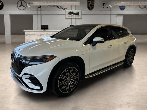 White 2023 Mercedes-Benz EQS 450 4MATIC