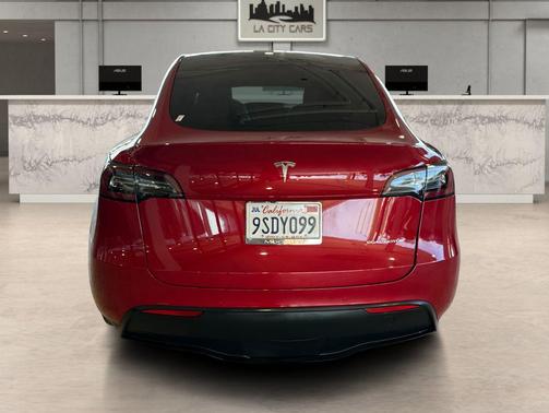 Red Multi-Coat 2020 Tesla Model Y Long Range Dual Motor All-Wheel Drive