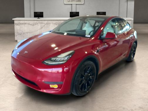 Red Multi-Coat 2020 Tesla Model Y Long Range Dual Motor All-Wheel Drive