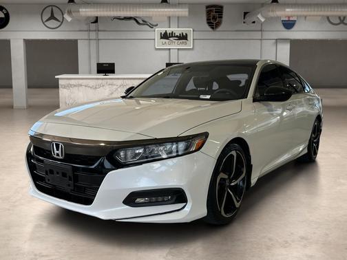 Platinum White Pearl 2020 Honda Accord Sport 1.5T
