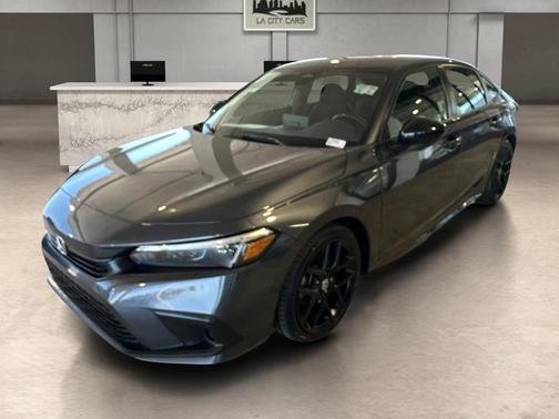 Gray 2022 Honda Civic Sport