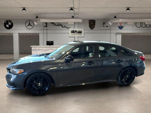 Gray 2022 Honda Civic Sport