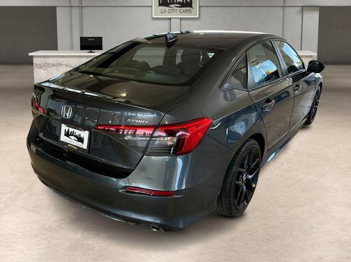 Gray 2022 Honda Civic Sport