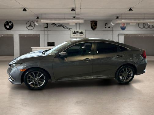 Gray 2021 Honda Civic EX-L