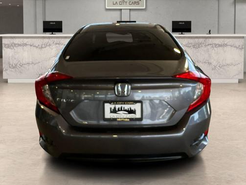 Modern Steel Metallic 2017 Honda Civic LX