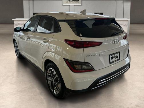 Lunar White 2023 Hyundai KONA EV SEL