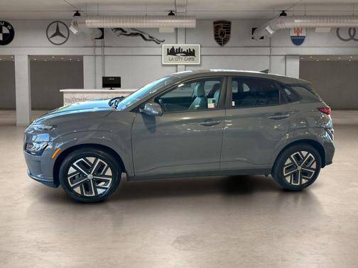 Galactic Gray 2023 Hyundai KONA EV Limited