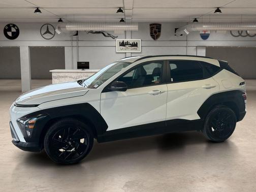 Atlas White 2026 Hyundai KONA SEL Sport