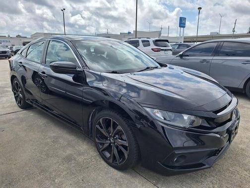 Crystal Black Pearl 2020 Honda Civic Sport