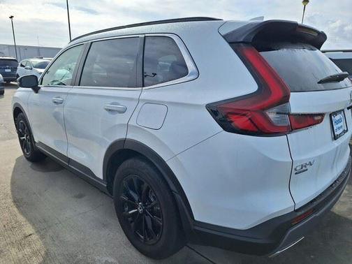Platinum White Pearl 2025 Honda CR-V Hybrid Sport AWD