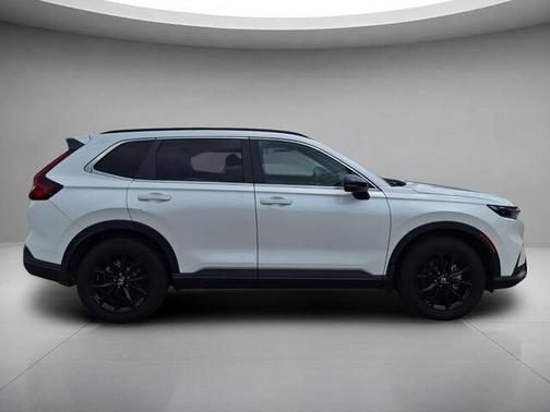 Platinum White Pearl 2025 Honda CR-V Hybrid Sport AWD