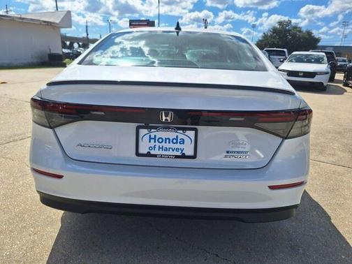 Platinum White Pearl 2025 Honda Accord Hybrid Sport