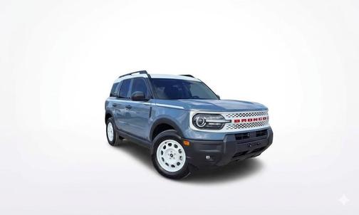 Azure Gray Metallic Tri-Coat 2025 Ford Bronco Sport Heritage