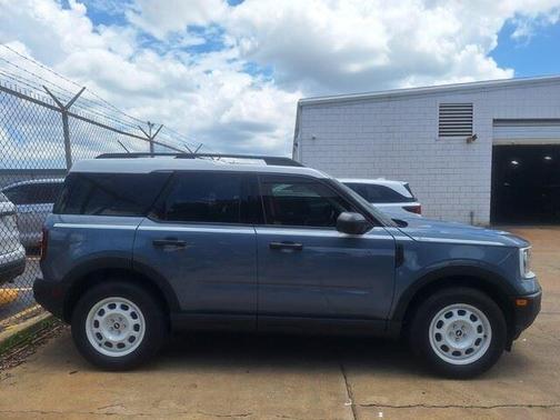 Azure Gray Metallic Tri-Coat 2025 Ford Bronco Sport Heritage