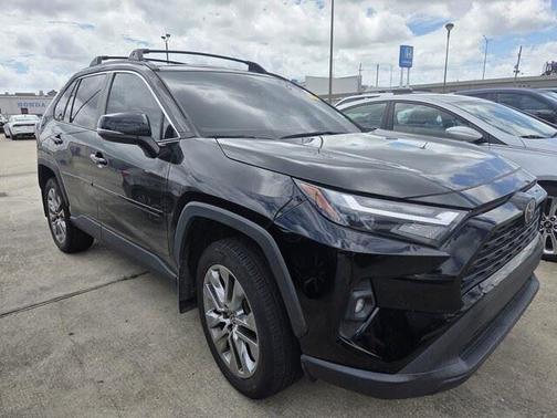 Midnight Black Metallic 2022 Toyota RAV4 XLE Premium