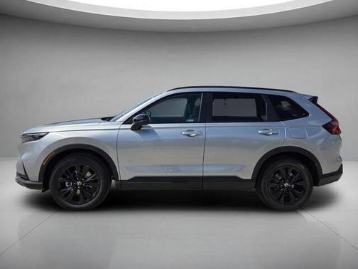 Solar Silver Metallic 2027 Honda CR-V Hybrid Sport Touring AWD