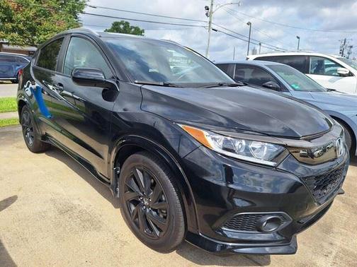 Crystal Black Pearl 2022 Honda HR-V 2WD Sport