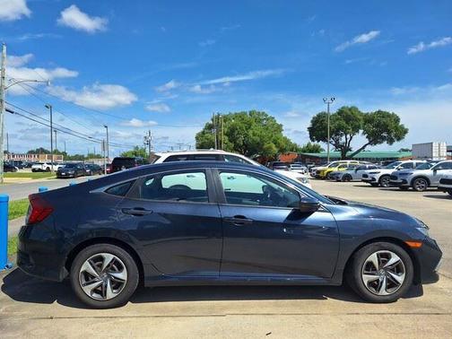 Cosmic Blue Metallic 2020 Honda Civic LX