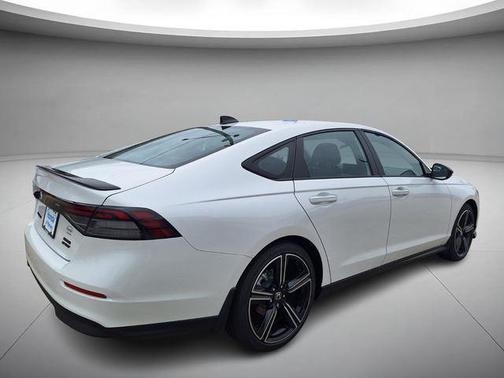 Platinum White Pearl 2026 Honda Accord Hybrid Sport