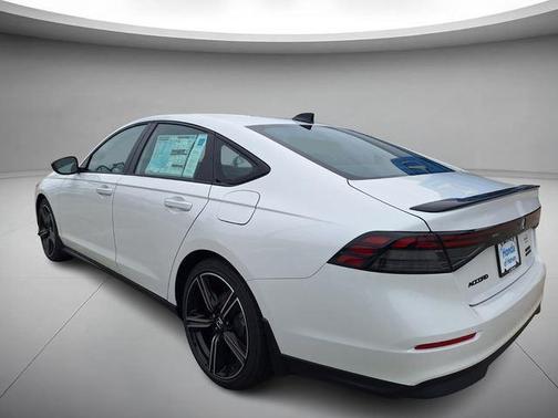 Platinum White Pearl 2026 Honda Accord Hybrid Sport