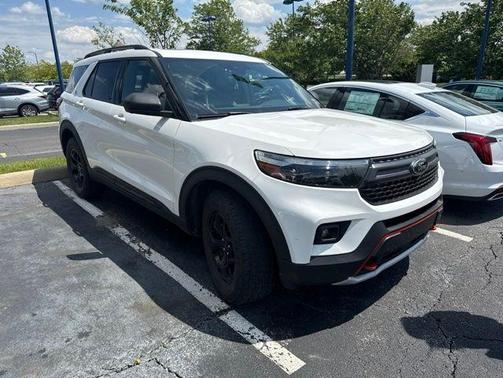 White Metallic 2022 Ford Explorer Timberline