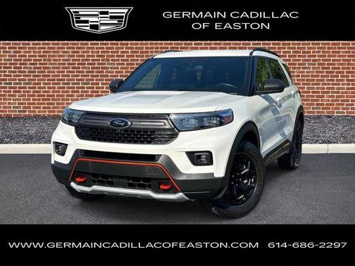 White Metallic 2022 Ford Explorer Timberline
