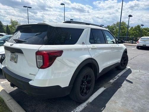 White Metallic 2022 Ford Explorer Timberline