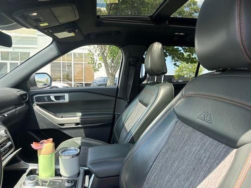 White Metallic 2022 Ford Explorer Timberline