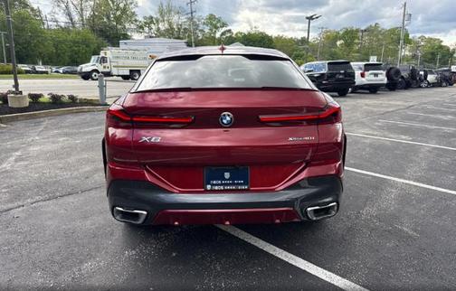 Flamenco Red Metallic 2023 BMW X6 xDrive40i