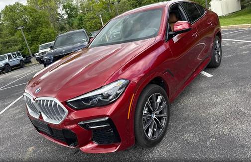 Flamenco Red Metallic 2023 BMW X6 xDrive40i