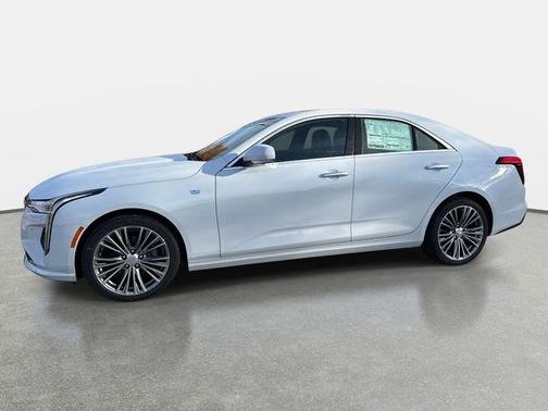 Vibrant White 2026 Cadillac CT4 Premium Luxury