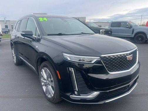 Stellar Black Metallic 2024 Cadillac XT6 Premium Luxury AWD