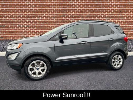 Smoke Metallic 2021 Ford EcoSport SE