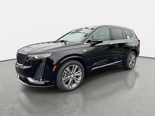 Stellar Black Metallic 2025 Cadillac XT6 Premium Luxury FWD