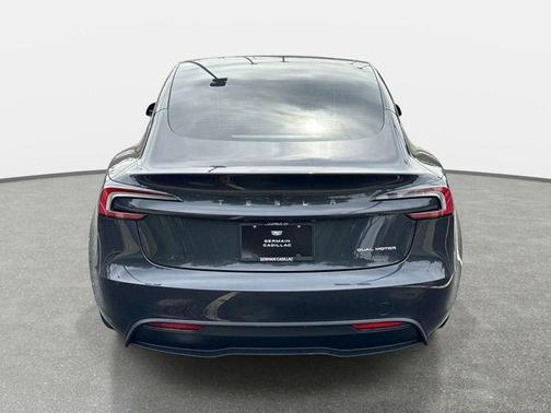 Gray 2025 Tesla Model 3 Long Range