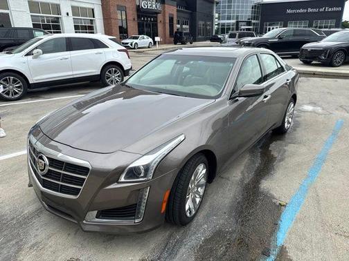 Mocha Steel Metallic 2014 Cadillac CTS 3.6L Luxury